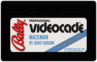 Mazeman screenshot 4 for Bally Astrocade