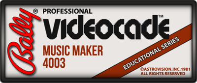 Music Maker screenshot 4 for Bally Astrocade