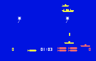 Sea Wolf screenshot 3 for Bally Astrocade