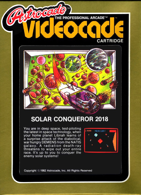 Solar Conqueror screenshot 5 for Bally Astrocade