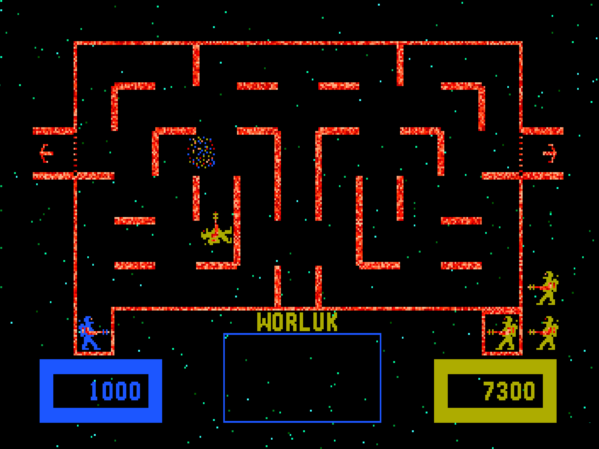 Wizard of Wor screenshot 3 for Bally Astrocade