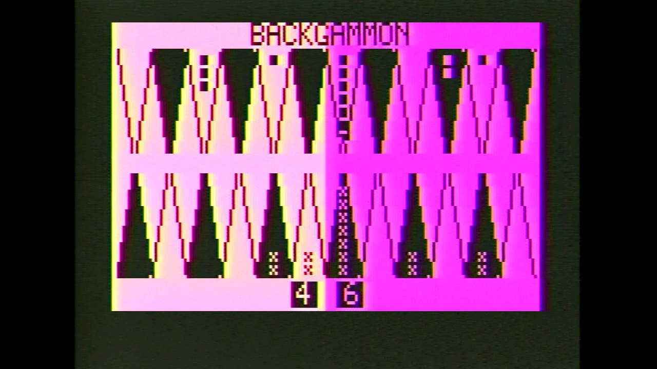 Checkers & Backgammon back cover for Bally Astrocade