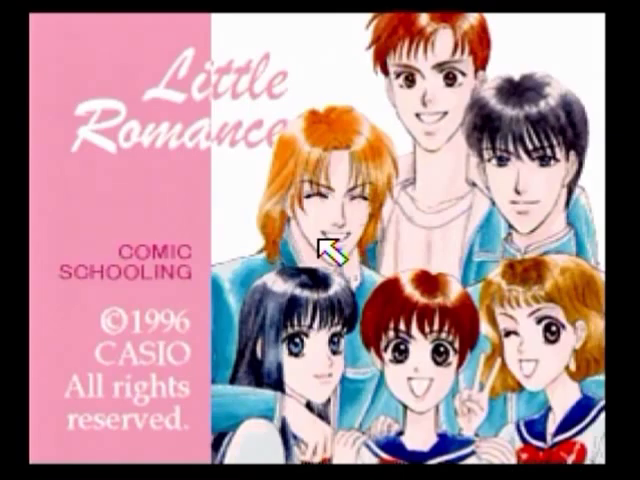 Little Romance title screen for Casio Loopy