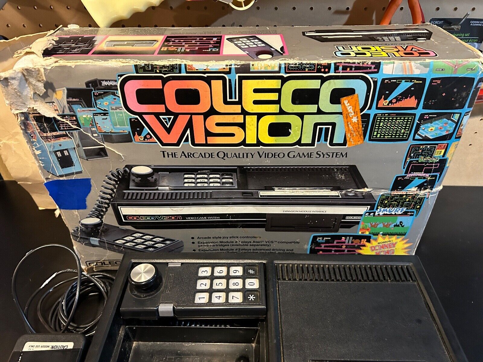 ColecoVision System box art for Colecovision