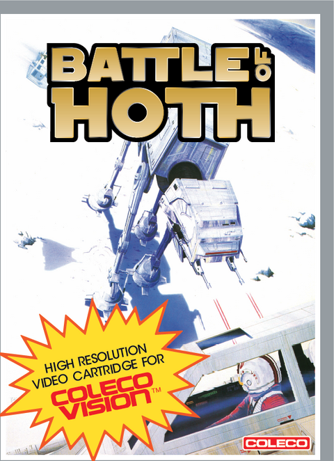 Battle of Hoth box art for Colecovision