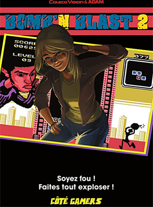 Bomb'N Blast 2 box art for Colecovision