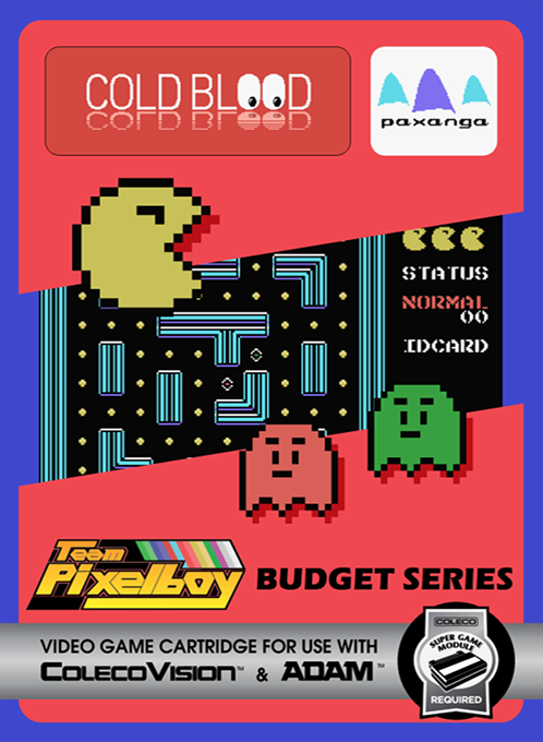 Cold Blood box art for Colecovision