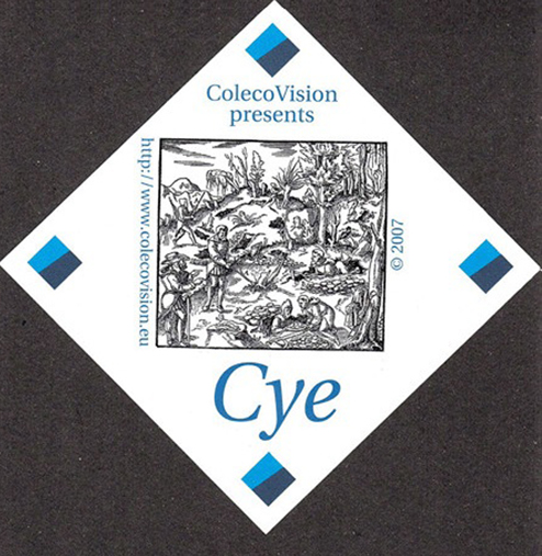 Cye [Homebrew] box art for Colecovision
