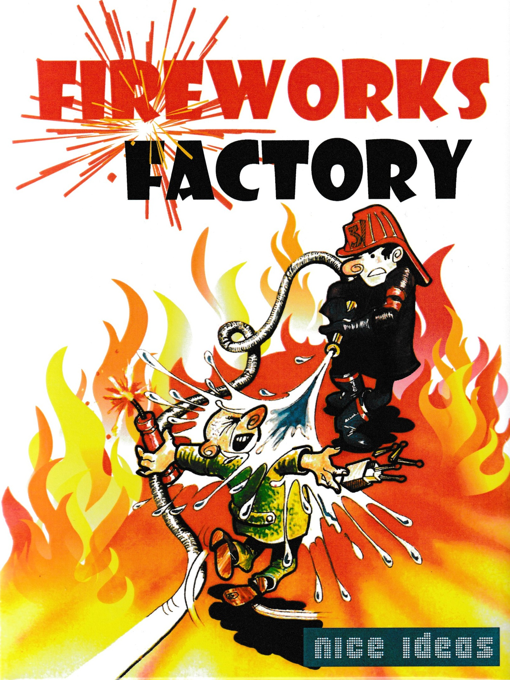 Fireworks Factory box art for Colecovision