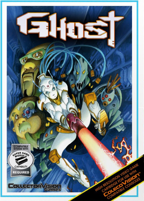 Ghost box art for Colecovision