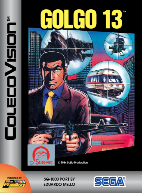 Golgo 13 box art for Colecovision