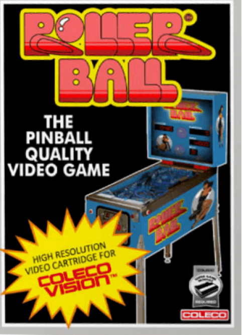 Roller Ball box art for Colecovision