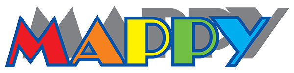 Mappy logo for Colecovision