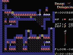 Deep Dungeon Adventure screenshot 3 for Colecovision