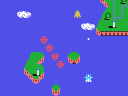Twin Bee screenshot 3 for Colecovision