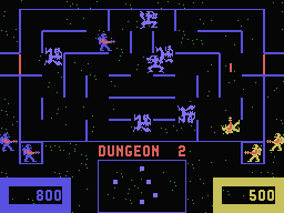 Wizard Of Wor screenshot 3 for Colecovision