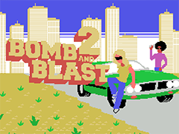 Bomb'N Blast 2 title screen for Colecovision