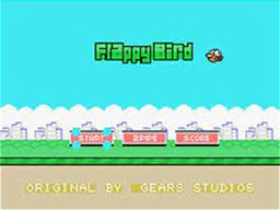 Flapee Byrd title screen for Colecovision
