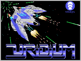 Uridium title screen for Colecovision