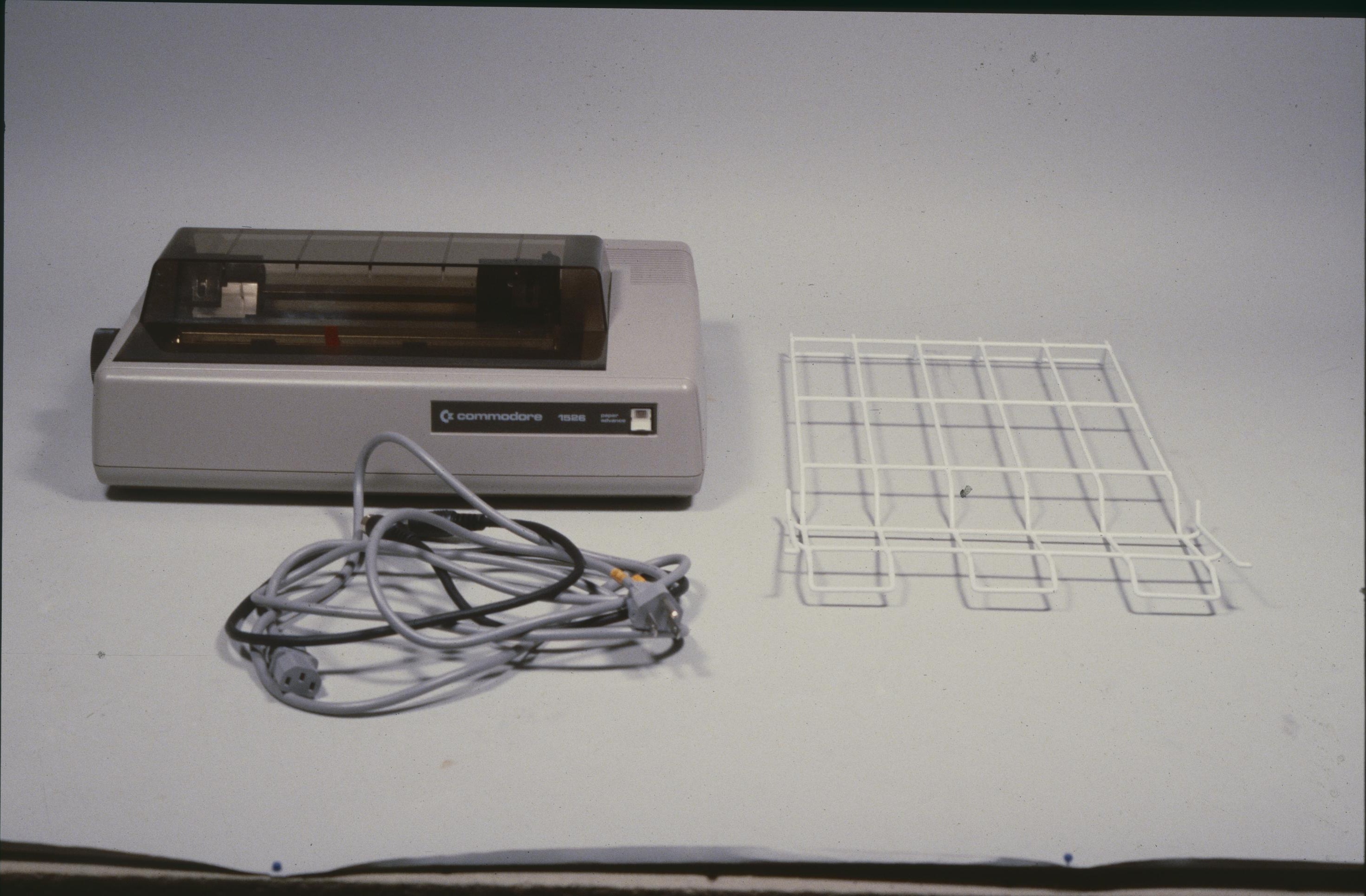 1526 Dot Matrix Printer box art for Commodore 64