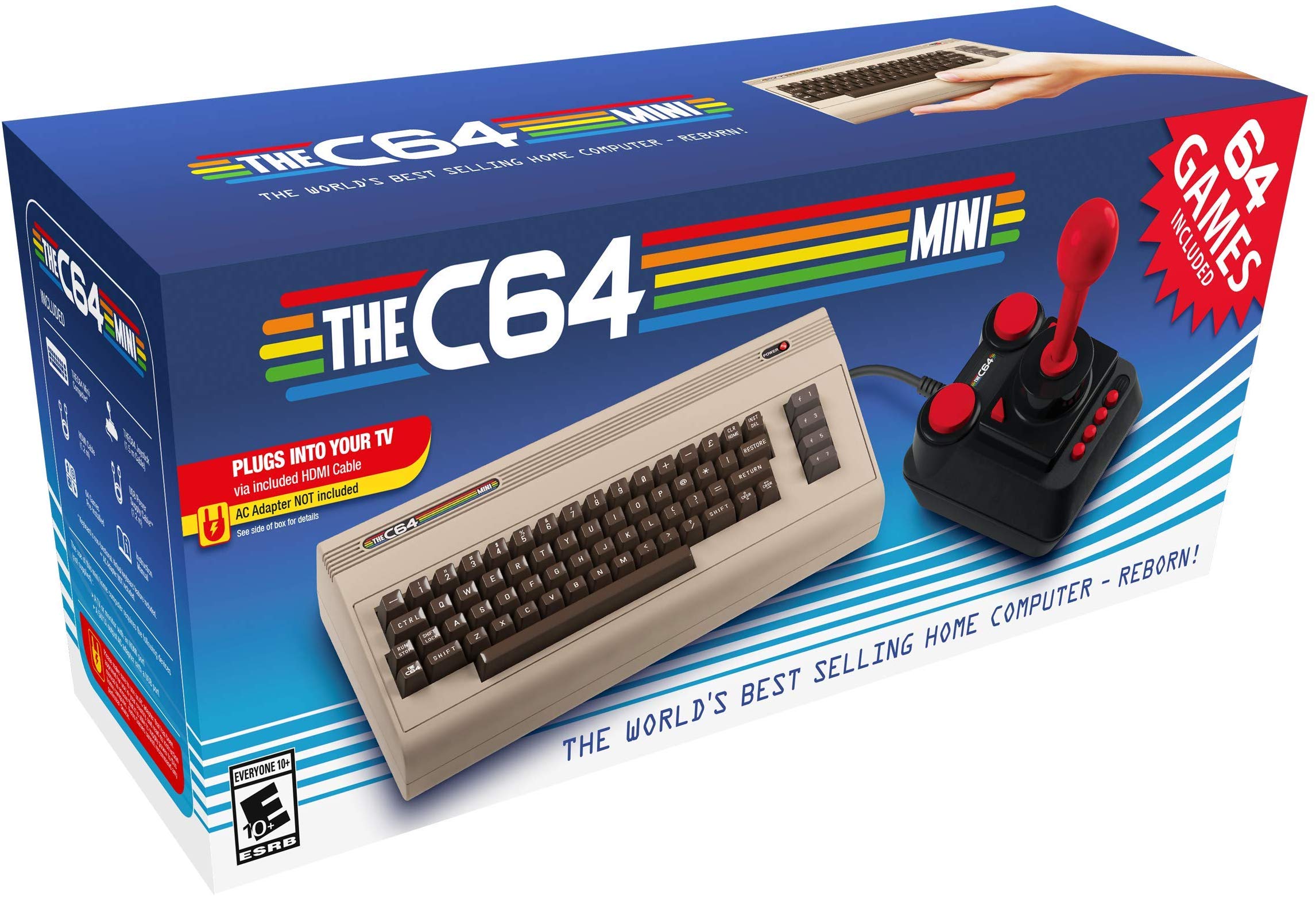 C64 Mini Joystick box art for Commodore 64