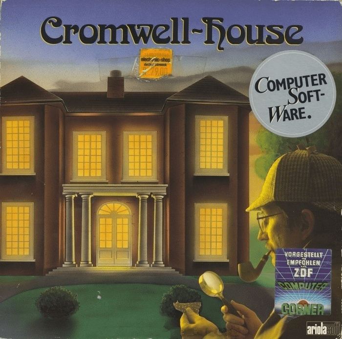 Cromwell House box art for Commodore 64