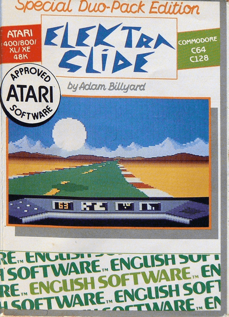 Elektra Glide box art for Commodore 64