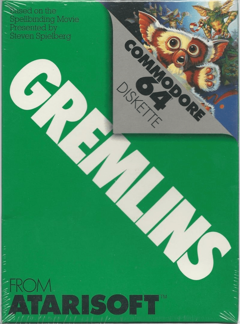 Gremlins box art for Commodore 64