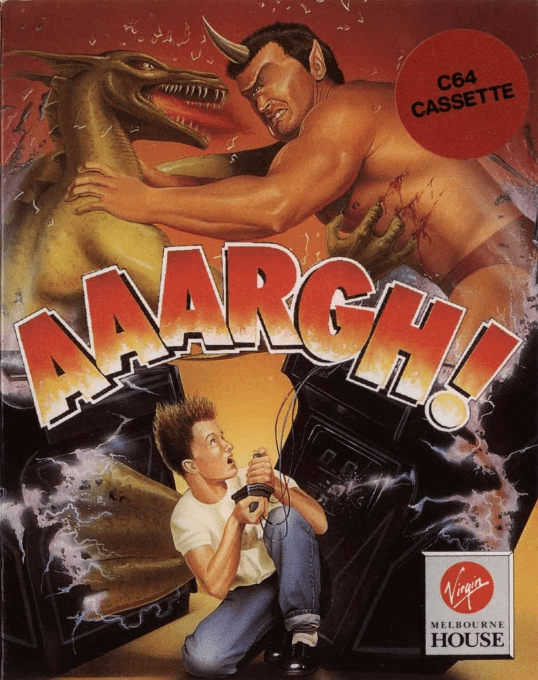 Aaargh! box art for Commodore 64