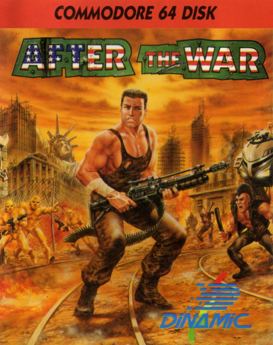 After the War box art for Commodore 64