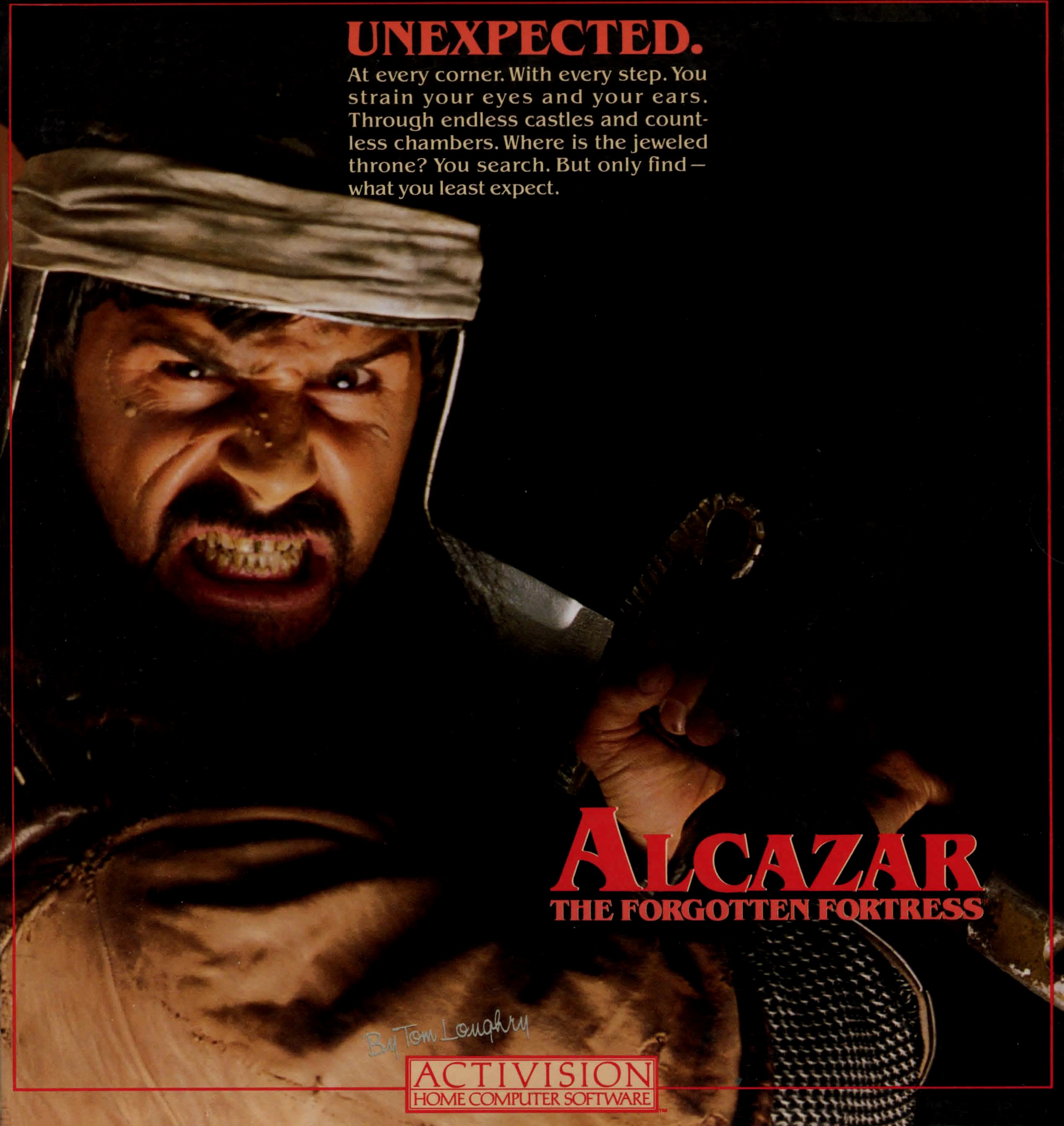 Alcazar box art for Commodore 64