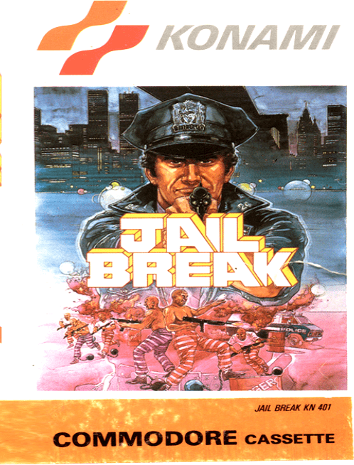 Jail Break box art for Commodore 64