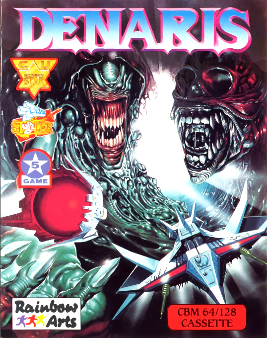Katakis box art for Commodore 64