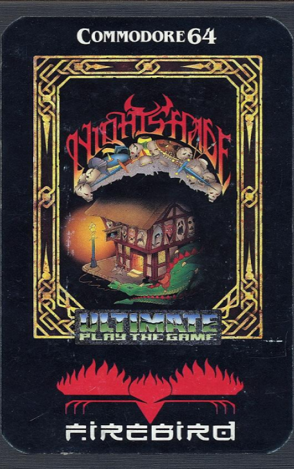 Nightshade box art for Commodore 64