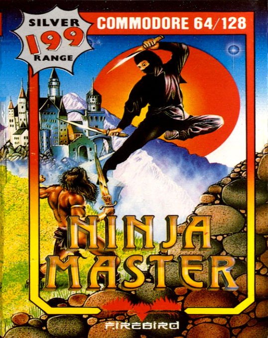 Ninja Master box art for Commodore 64