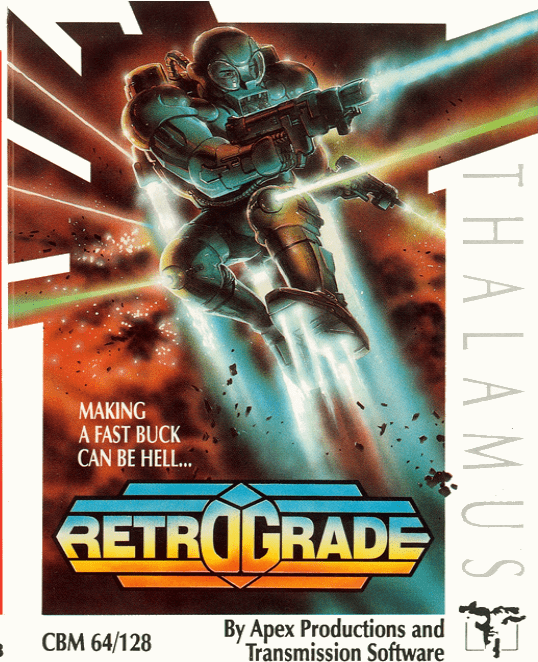Retrograde box art for Commodore 64