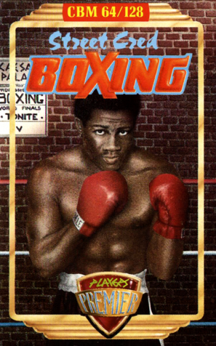 Street Cred Boxing box art for Commodore 64