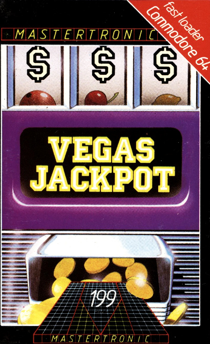 Vegas Jackpot box art for Commodore 64