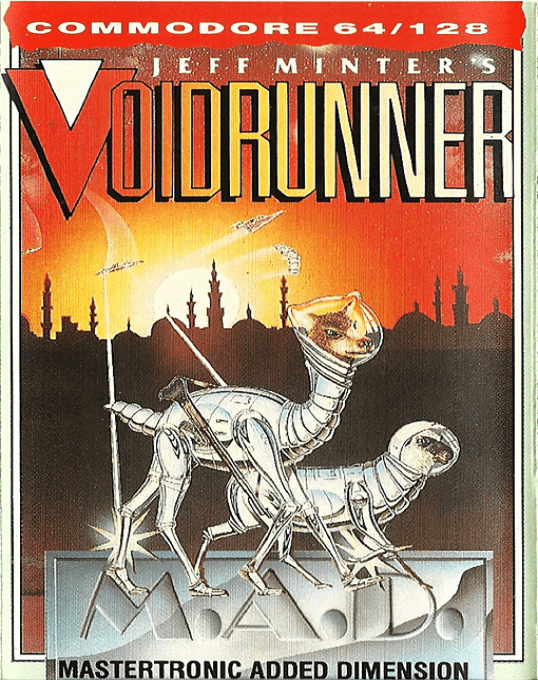 Voidrunner box art for Commodore 64