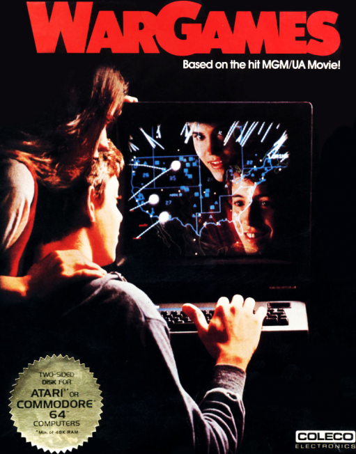 WarGames box art for Commodore 64