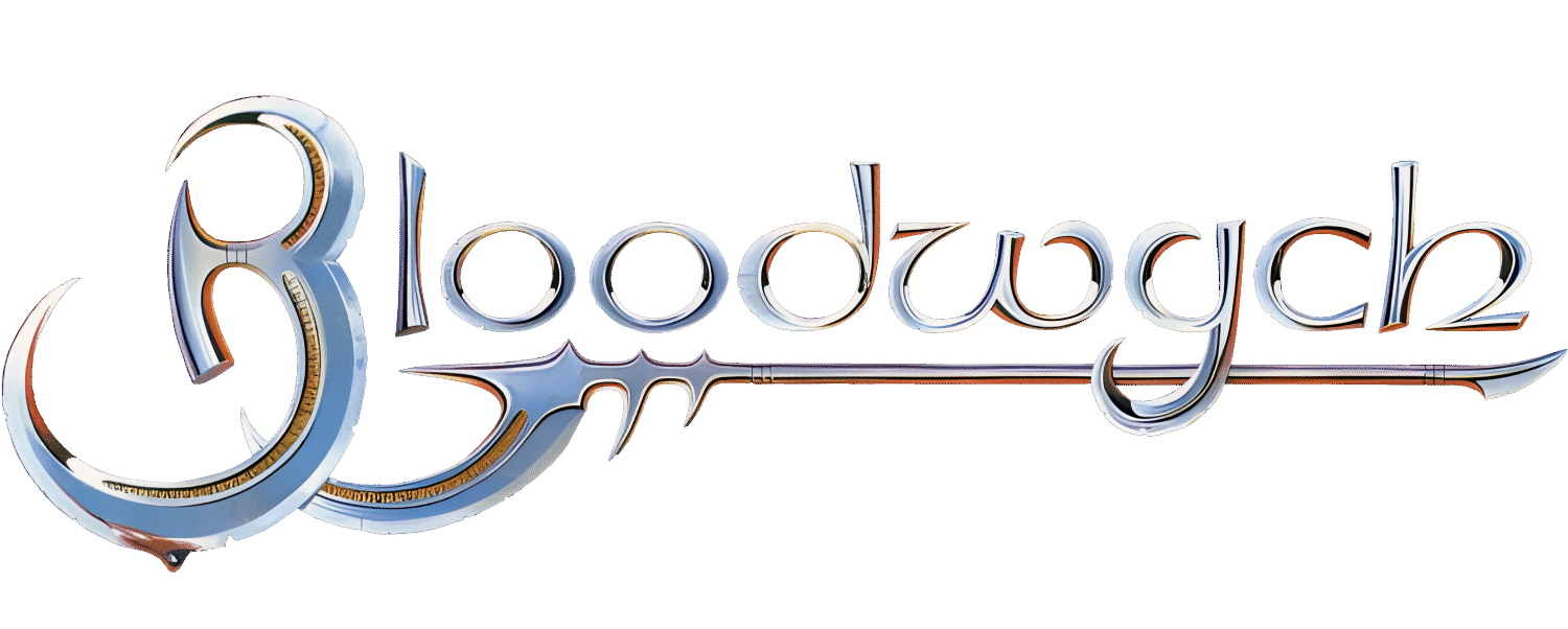 Bloodwych logo for Commodore 64