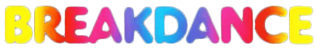 Breakdance logo for Commodore 64