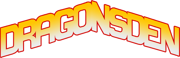 Dragonsden logo for Commodore 64