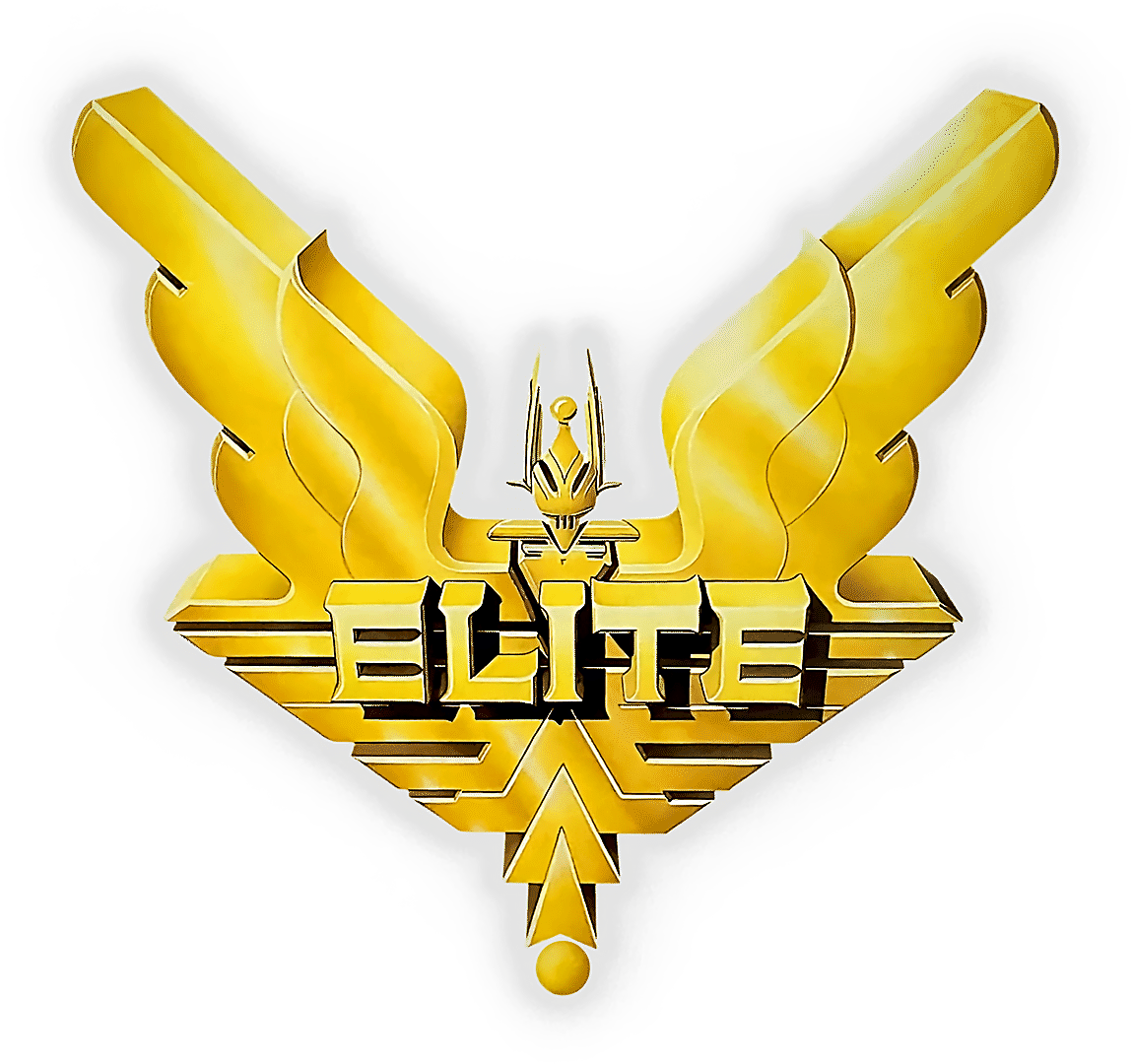 Elite logo for Commodore 64