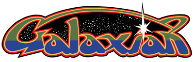 Galaxian logo for Commodore 64