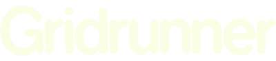 Gridrunner logo for Commodore 64