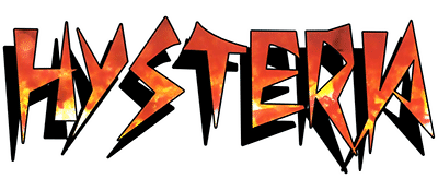 Hysteria logo for Commodore 64