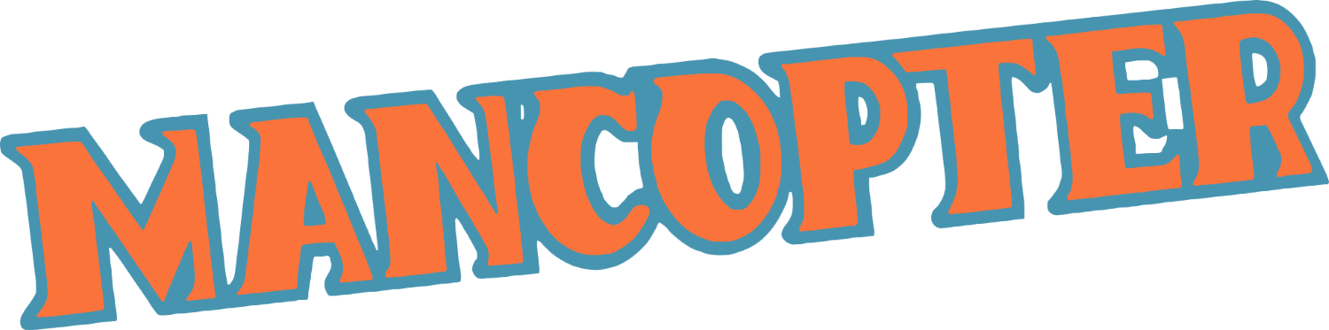 Mancopter logo for Commodore 64