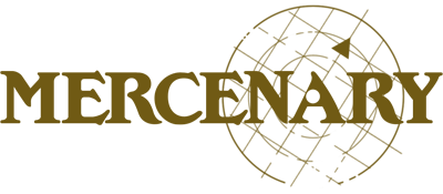 Mercenary logo for Commodore 64