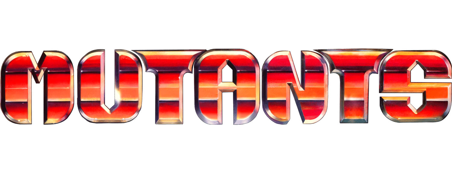 Mutants logo for Commodore 64
